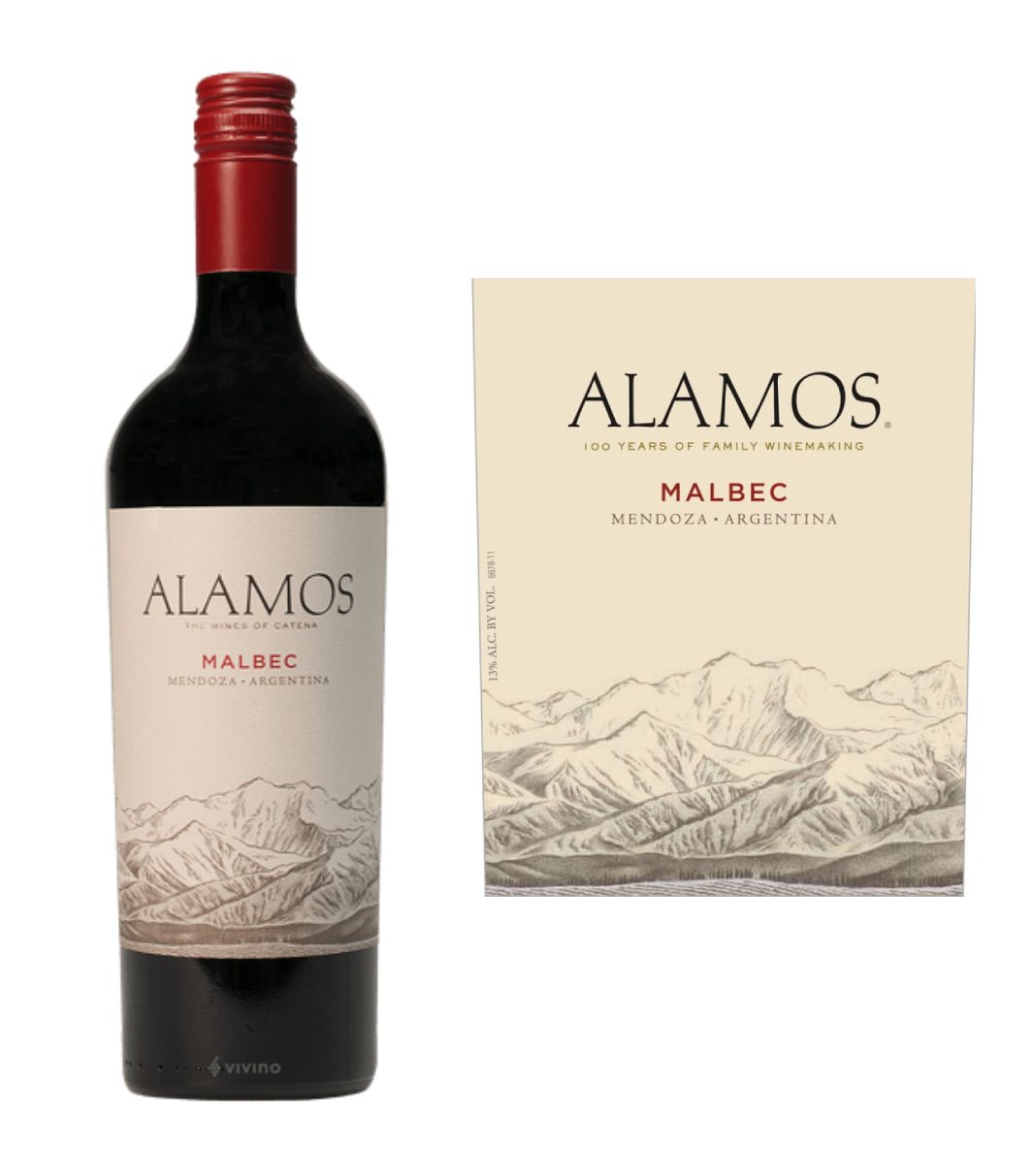DAMAGED LABEL: Alamos Malbec (750 ml)