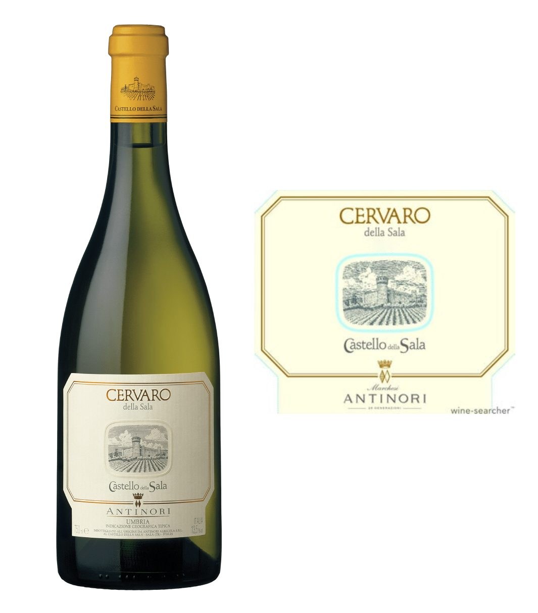 DAMAGED LABEL: Antinori Castello della Sala Cervaro 2023 (750 ml)