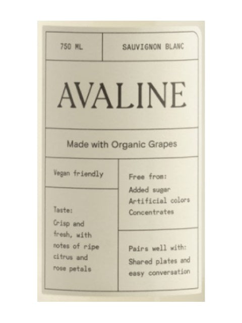 DAMAGED LABEL: Avaline Sauvignon Blanc NV By Cameron Diaz (750 ml)