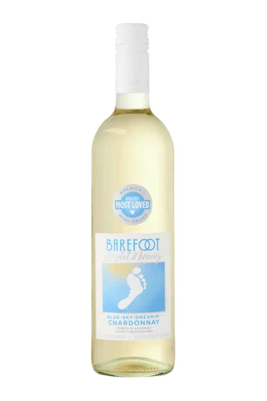 Barefoot Bright & Breezy Chardonnay (750 ml)