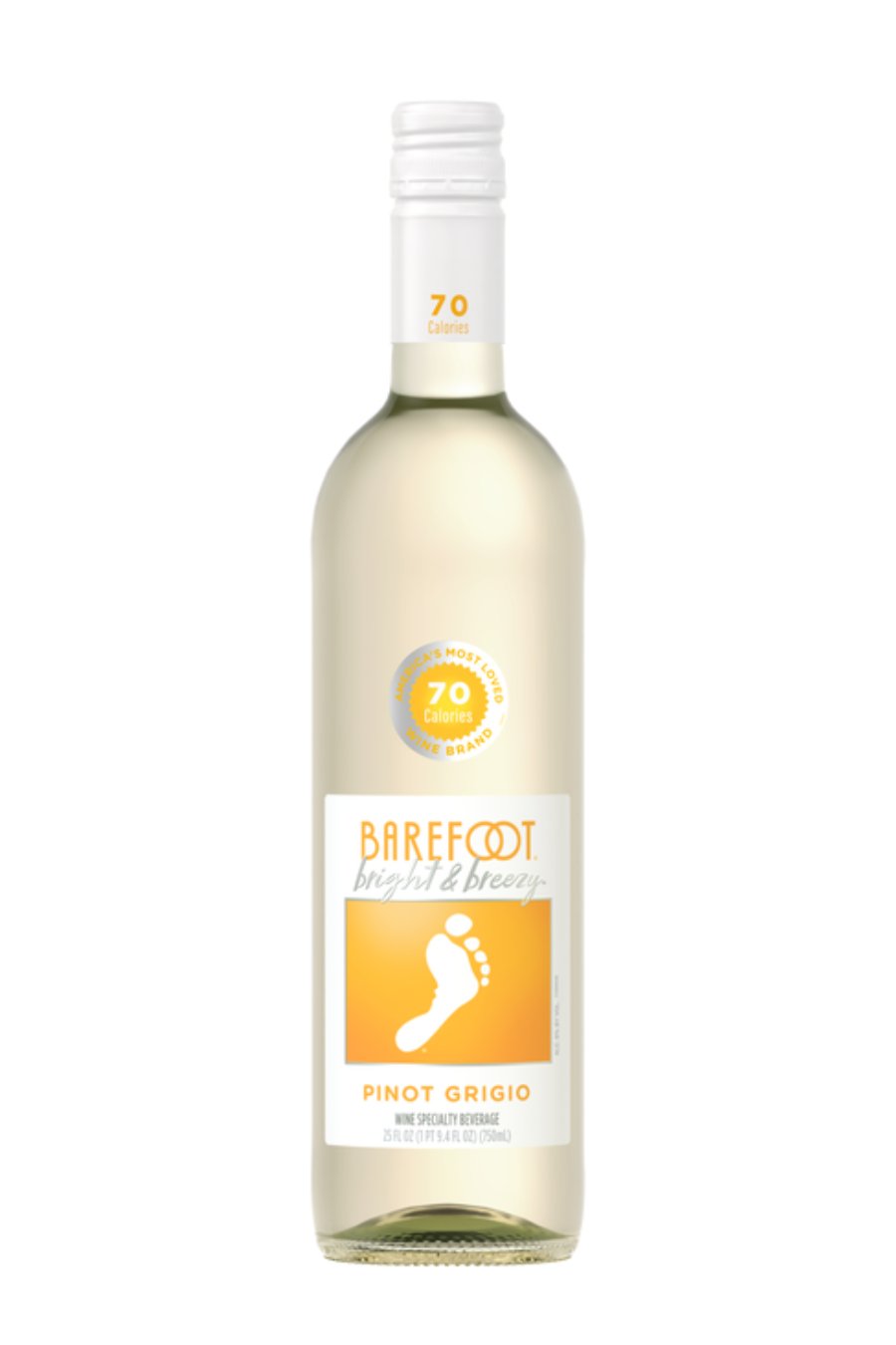 Barefoot Bright & Breezy Pinot Grigio (750 ml)