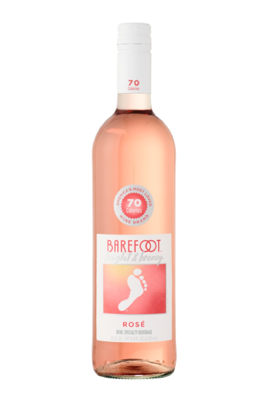 Barefoot Bright & Breezy Rose (750 ml)