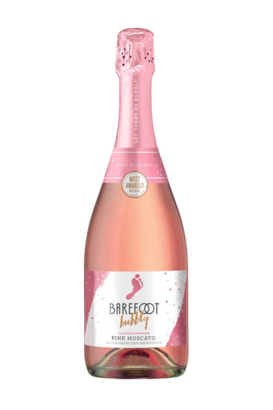 Barefoot Bubbly Pink Moscato (750 ml)