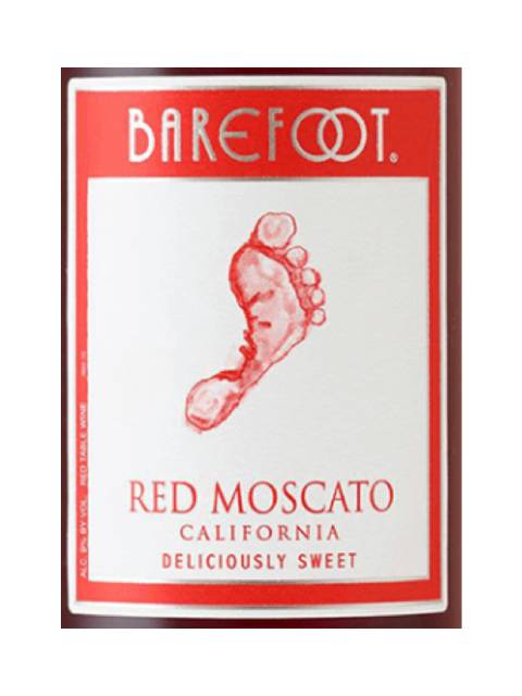 Barefoot Red Moscato (750 ml)