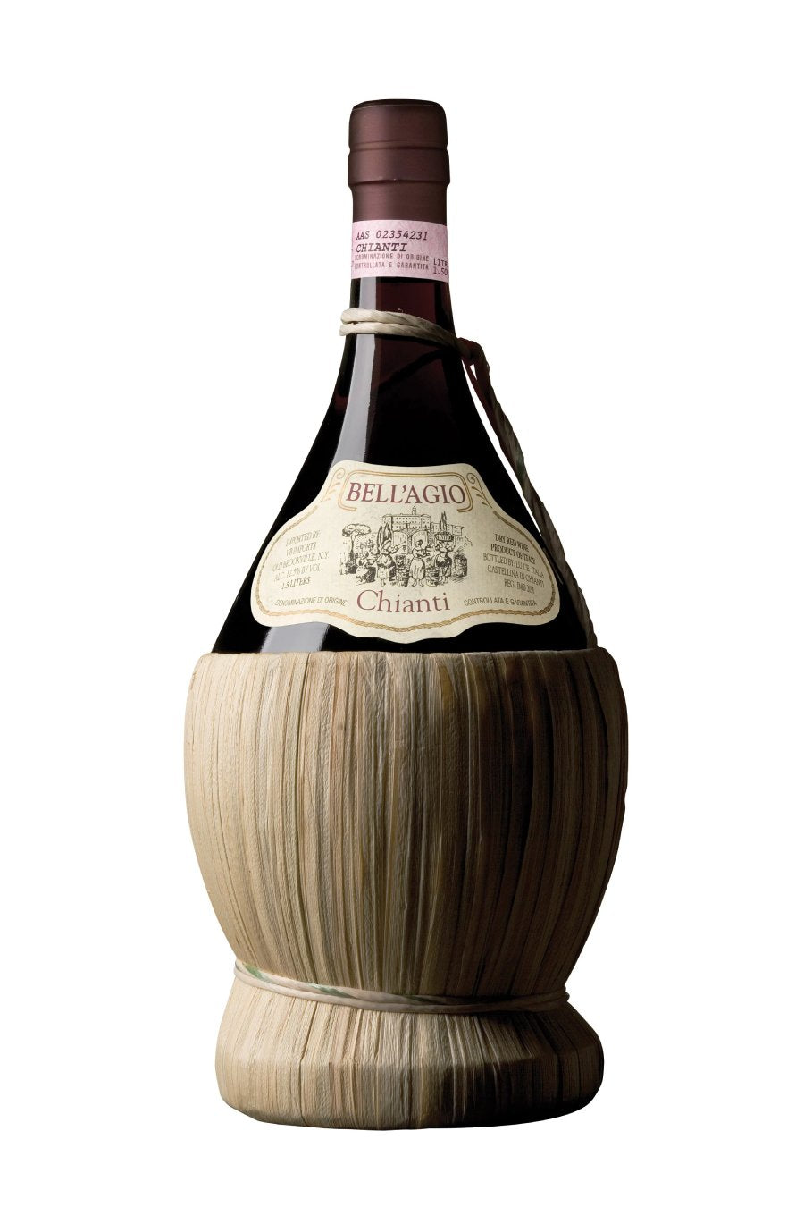 Bellagio Banfi Chianti with Wicker Flask (750 ml)