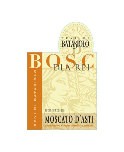 REMAINING STOCK: Batasiolo Moscato d'Asti Bosc d'la Rei 2021 (750 ml)