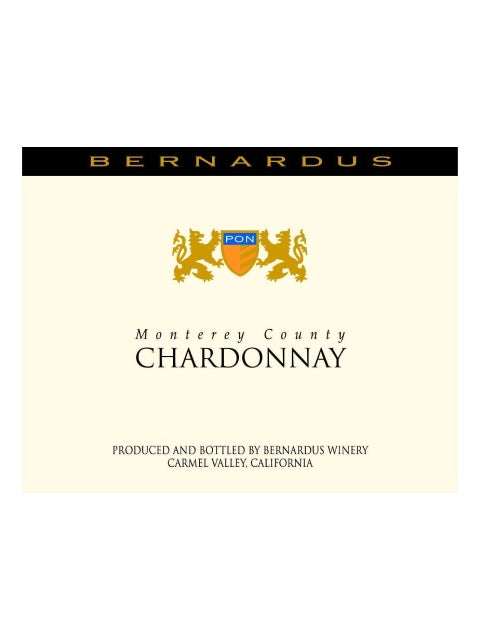DAMAGED LABEL: Bernardus Monterey County Chardonnay 2021 (750 ml)