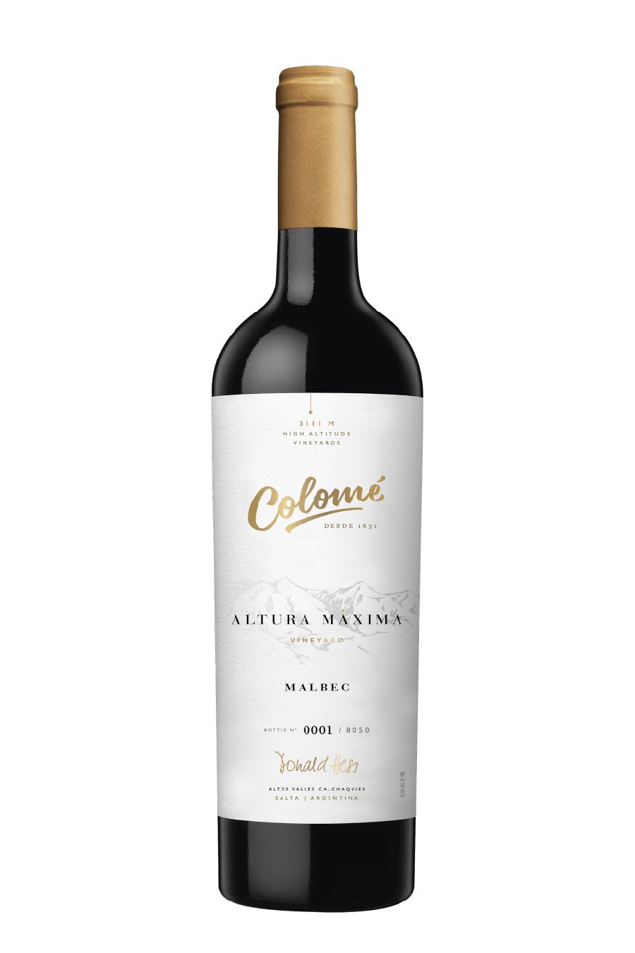 Bodega Colome Altura Maxima Malbec 2016 (750 ml)