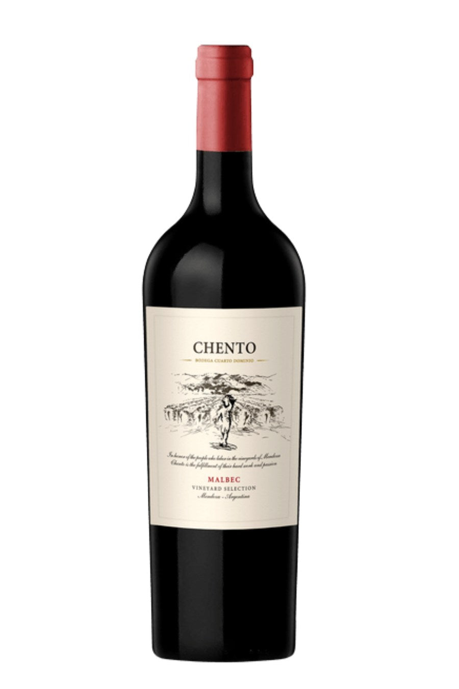 Bodega Cuarto Dominio Chento Malbec 2021 (750 ml)