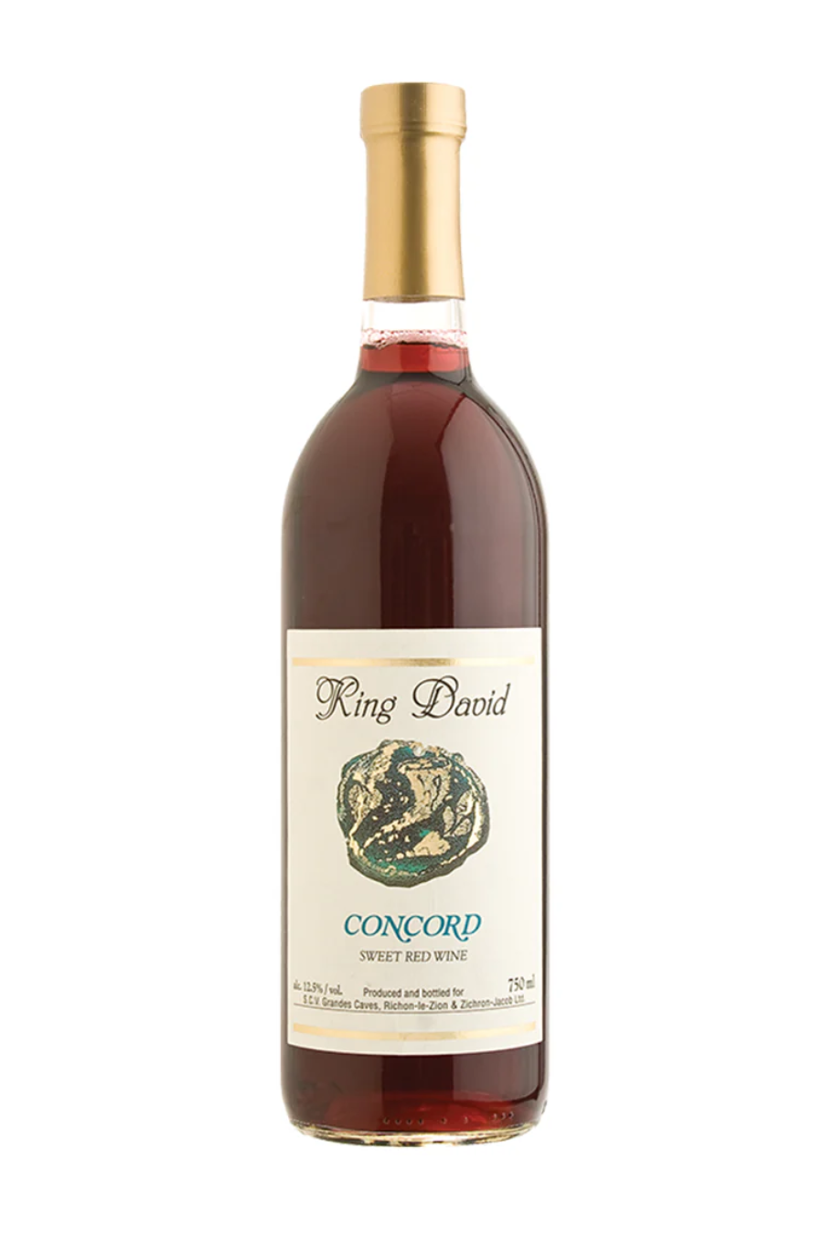 Carmel King David Concord Mevushal NV (750 ml)