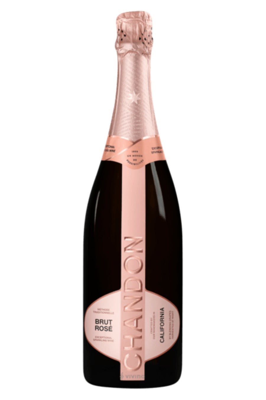 DAMAGED LABEL: Chandon Brut Rose (750 ml)