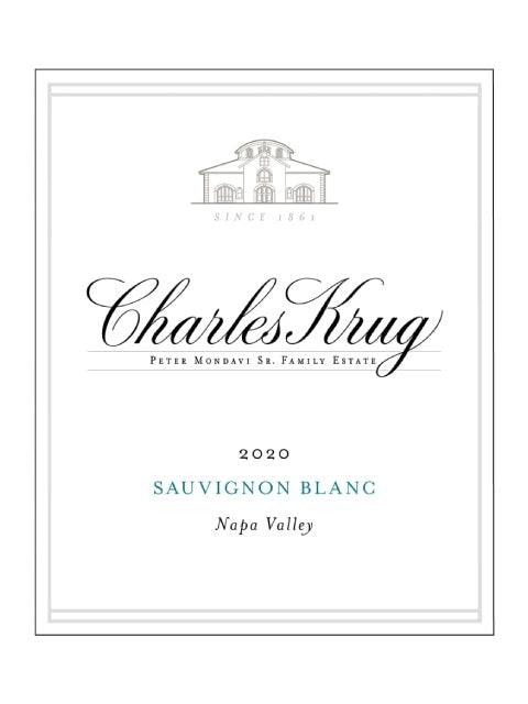 REMAINING STOCK: Charles Krug Napa Sauvignon Blanc 2021 (750 ml)