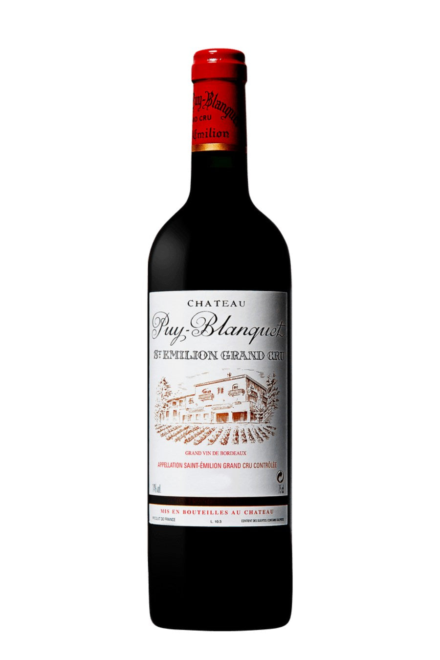 Chateau Puy-Blanquet Saint-Emilion Grand Cru 2017 (750 ml)