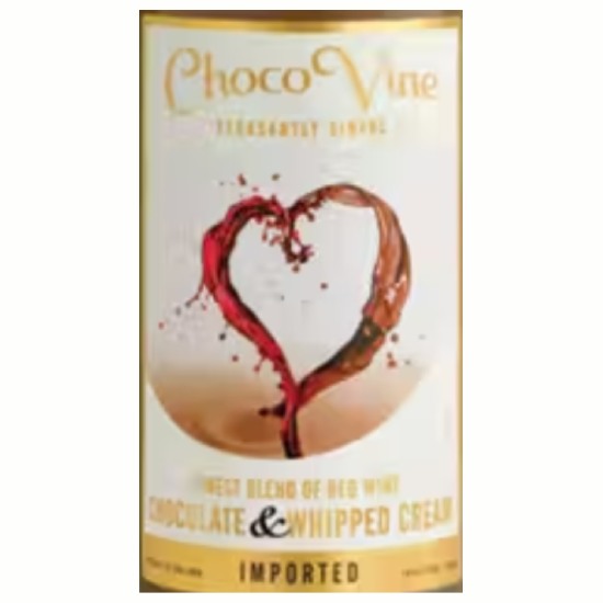 DAMAGED LABEL: ChocoVine Chocolate & Whipped Cream Dessert Wine (750 ml)