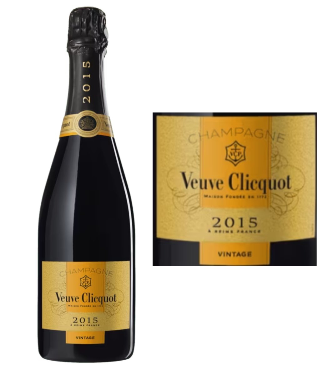 Veuve Clicquot Vintage Brut 2015 (750 ml)