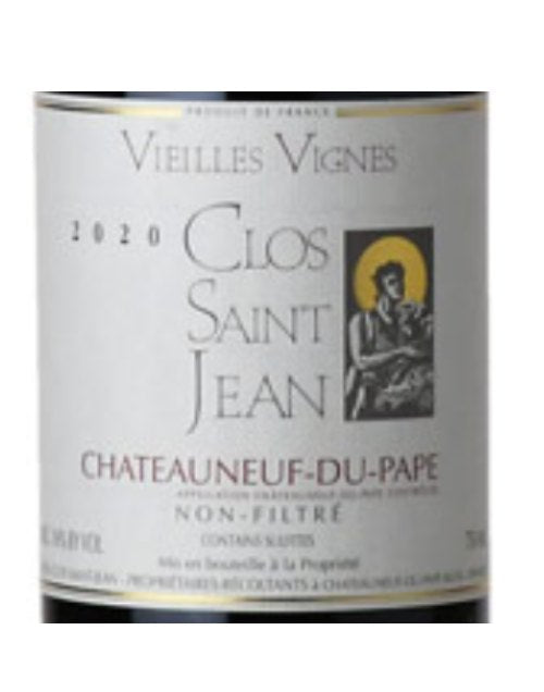 DAMAGED LABEL: Clos Saint Jean Chateauneuf Du Pape 2022 (750 ml)