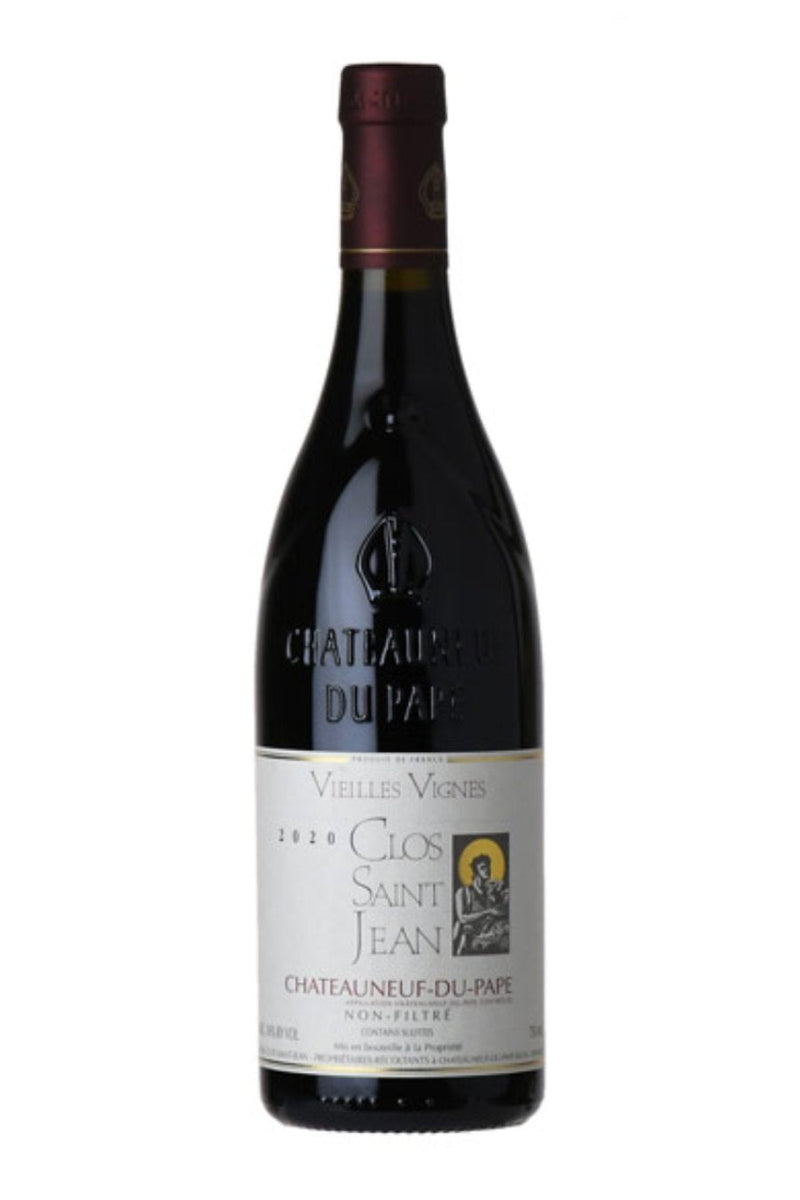DAMAGED LABEL: Clos Saint Jean Chateauneuf Du Pape 2020 (750 ml)