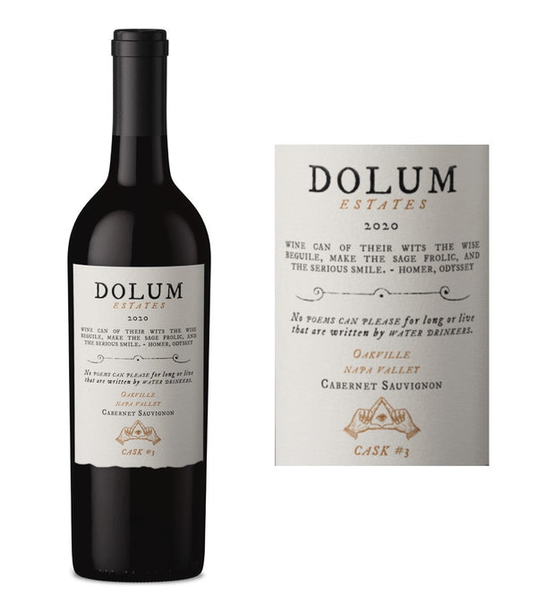 DAMAGED LABEL: Dolum Estates Cask # 3 Oakville Cabernet Sauvignon (750 ml)
