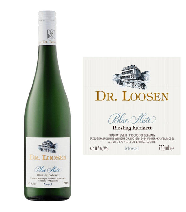 DAMAGED LABEL: Dr. Loosen Blue Slate Kabinett Riesling 2022 (750 ml)