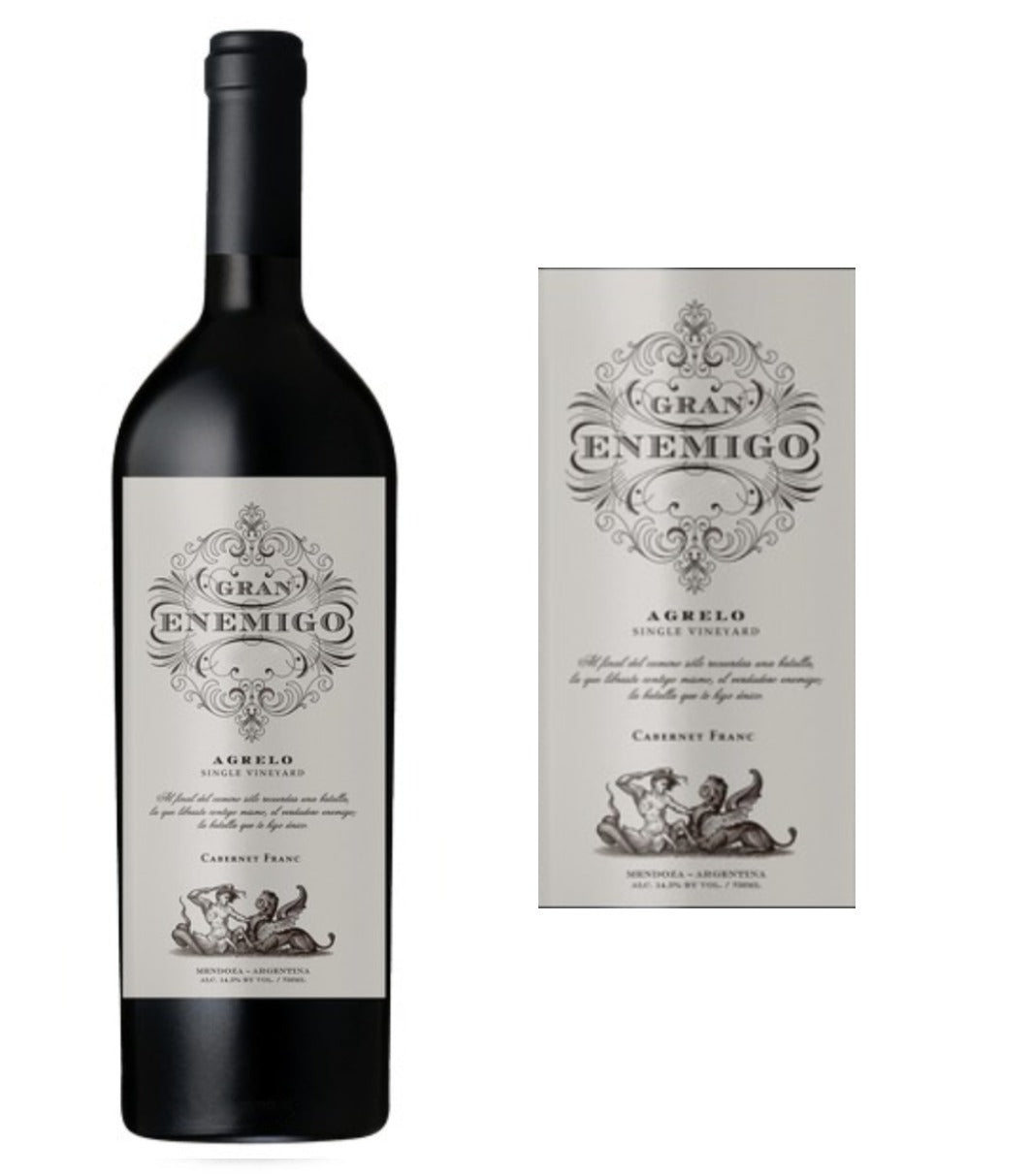 El Enemigo Gran Enemigo Agrelo Single Vineyard Cabernet Franc 2019 (750 ml)