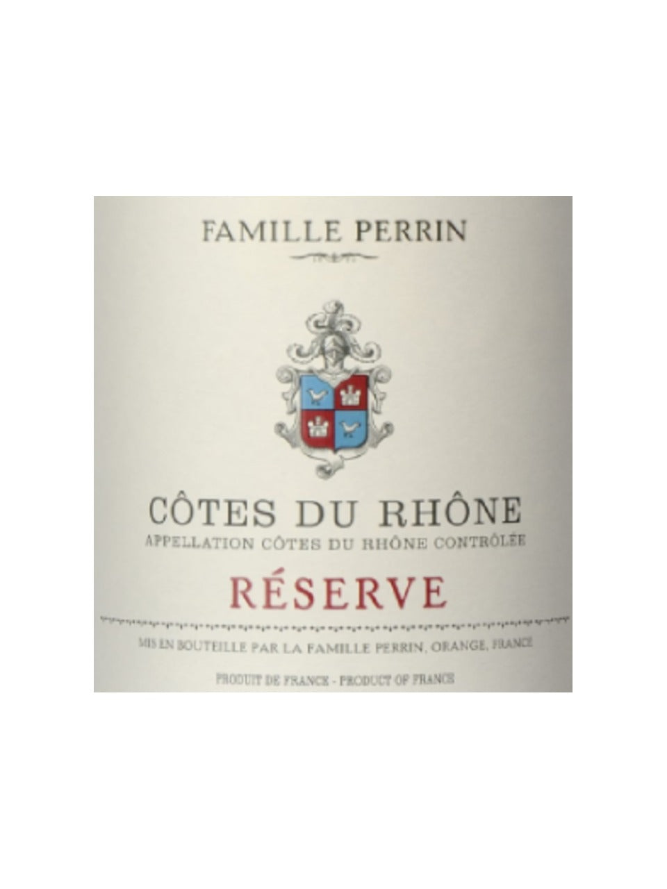 DAMAGED LABEL: Famille Perrin Reserve Cotes du Rhone Blanc 2024 (750 ml)