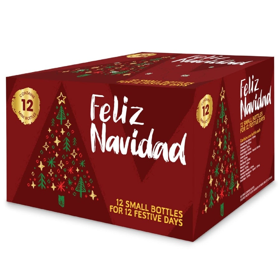 Holiday Wine Advent Calendar - 24 or 12 Days of Joy (187 ml)