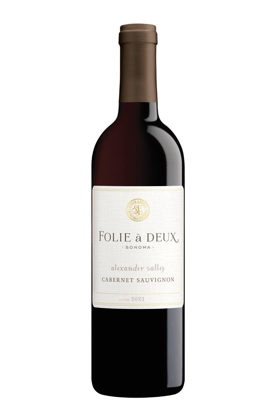 Folie a Deux Alexander Valley Cabernet Sauvignon 2021 (750 ml)