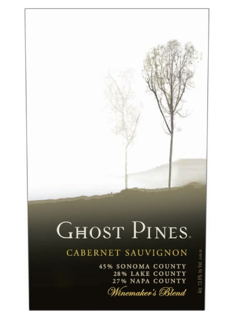 DAMAGED LABEL: Ghost Pines Cabernet Sauvignon 2020 (750 ml)