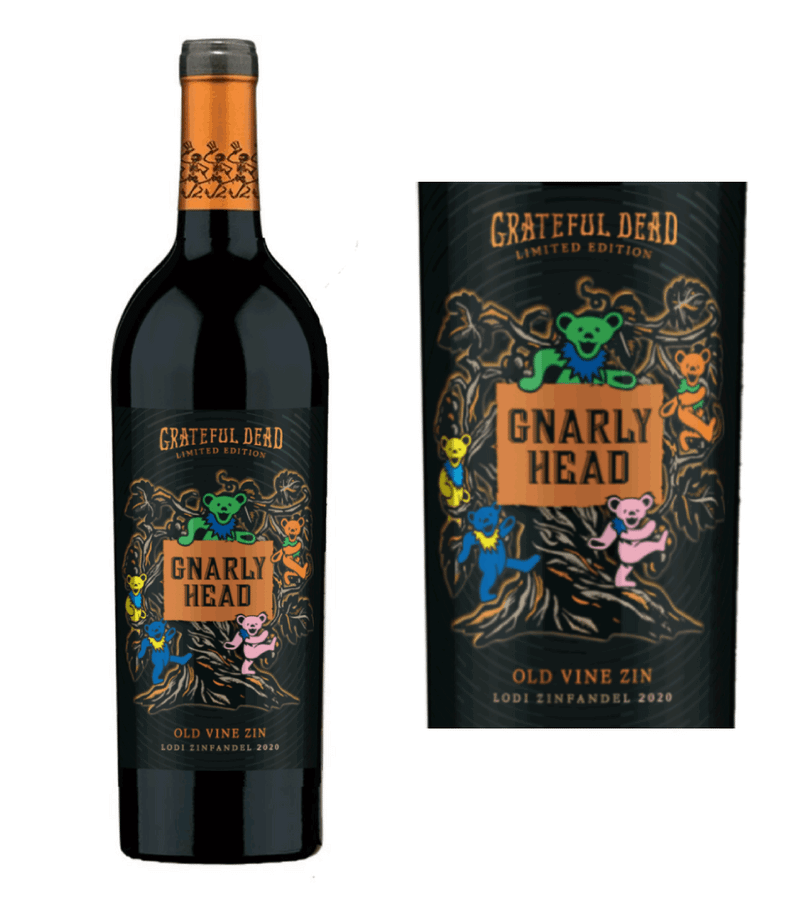 Gnarly Head Grateful Dead Old Vine Zinfandel 2021 (750 ml)