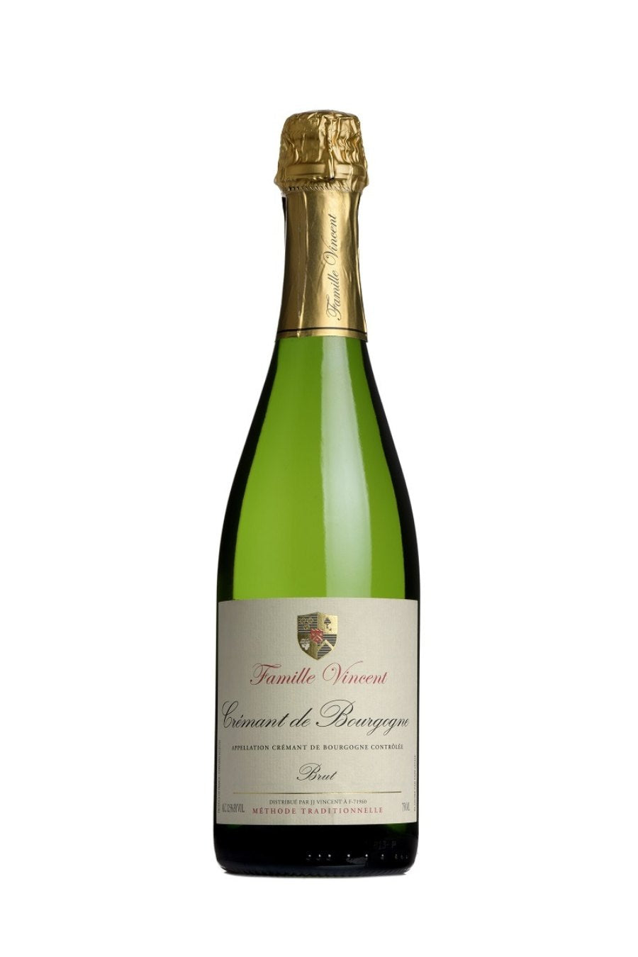 JJ Vincent Cremant de Bourgogne Brut NV (750 ml)