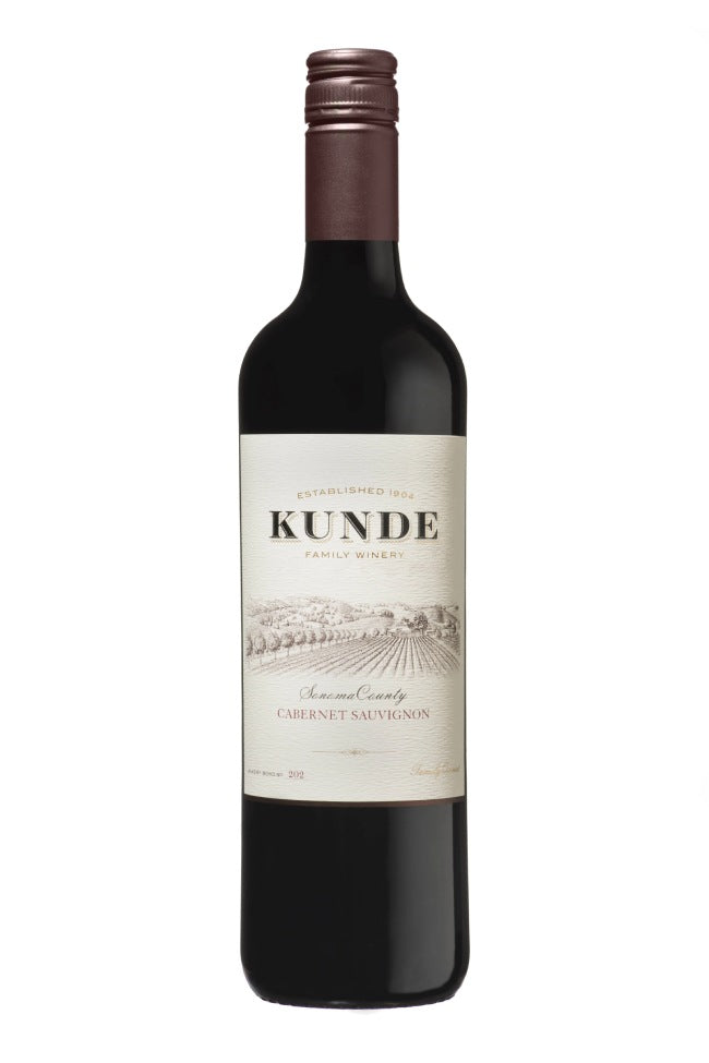 DAMAGED LABEL: Kunde Cabernet Sauvignon Sonoma Valley 2021 (750 ml)