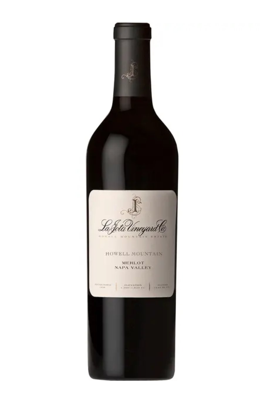 La Jota Howell Mountain Merlot 2019 (750 ml)