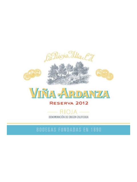 DAMAGED LABEL: La Rioja Alta Vina Ardanza Reserva (750 ml)