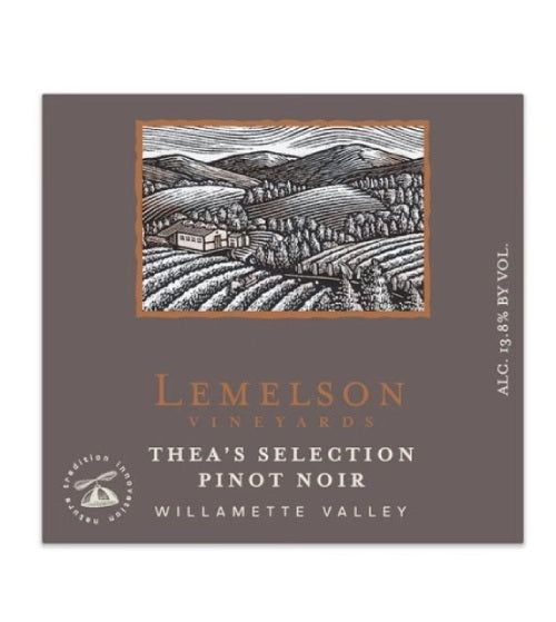 Lemelson Vineyards Thea's Selection Pinot Noir 2021 (750 ml)