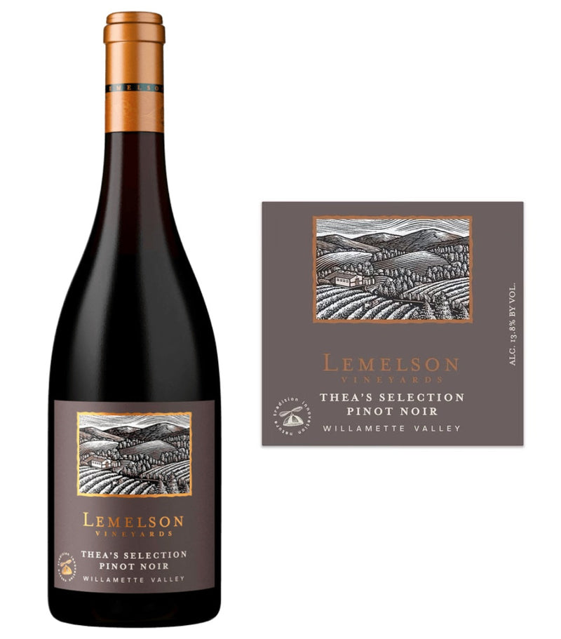 REMAINING STOCK: Lemelson Vineyards Thea's Selection Pinot Noir 2019 (750 ml)