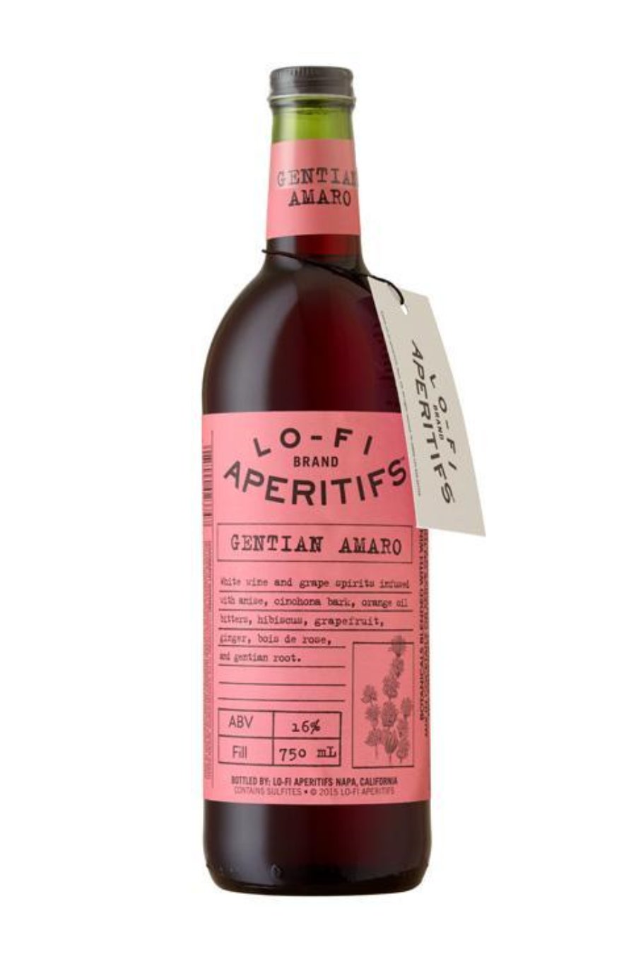 Lo Fi Amaro Gentian (750 ml)