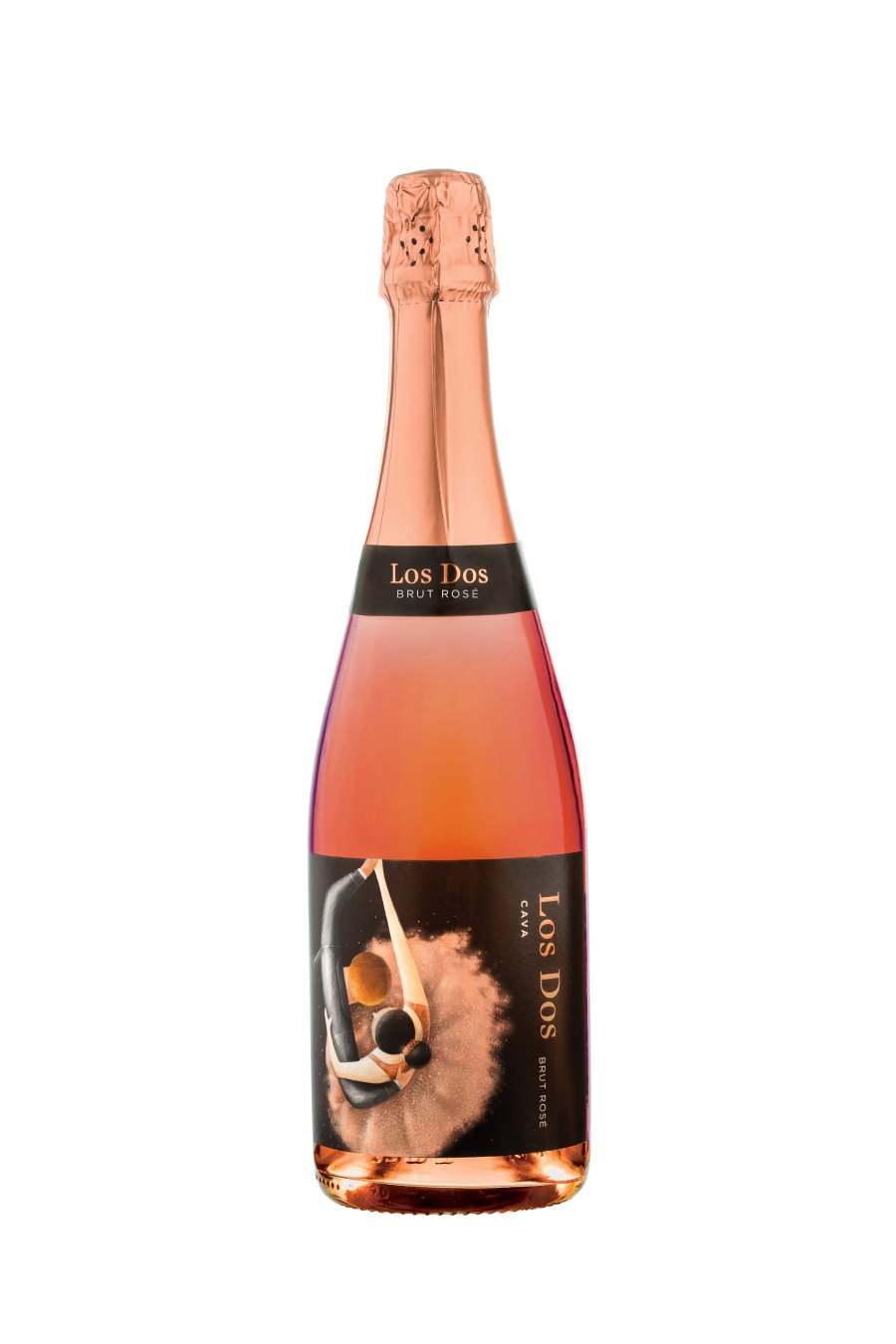 Los Dos Cava Brut Rose NV (750 ml)