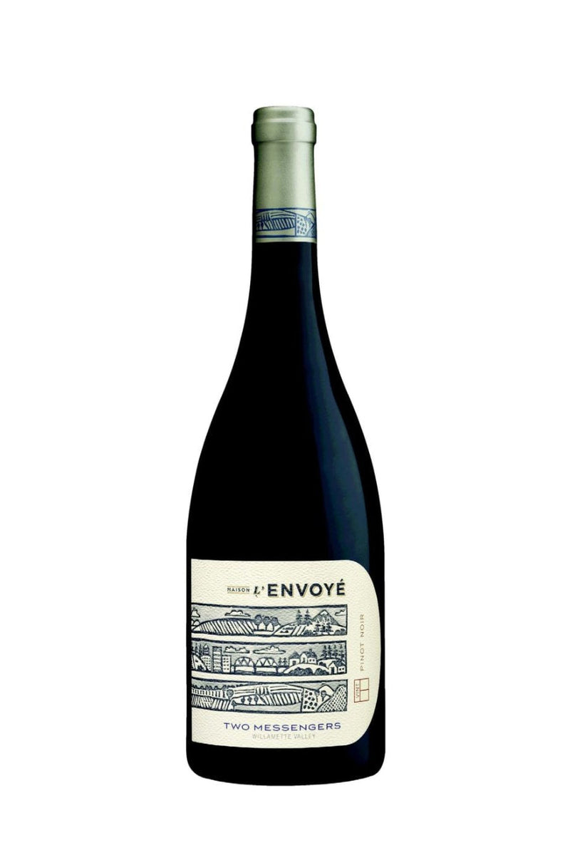 DAMAGED LABEL: Maison L'Envoye Two Messengers Pinot Noir 2022 (750 ml)