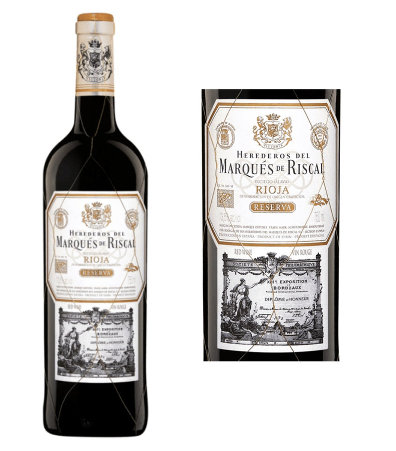 REMAINING STOCK: Marques de Riscal Rioja Reserva 2018 (750 ml)