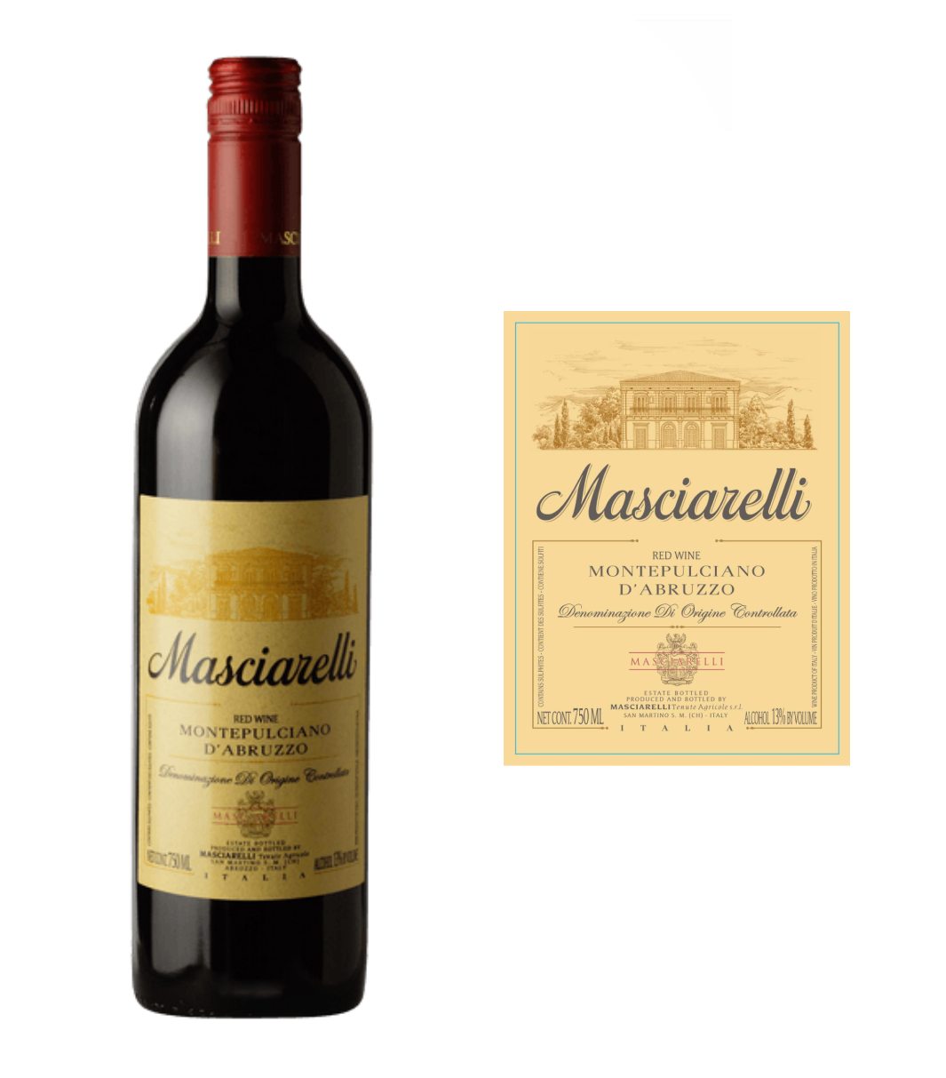 REMAINING STOCK: Masciarelli Montepulciano d'Abruzzo (750 ml)