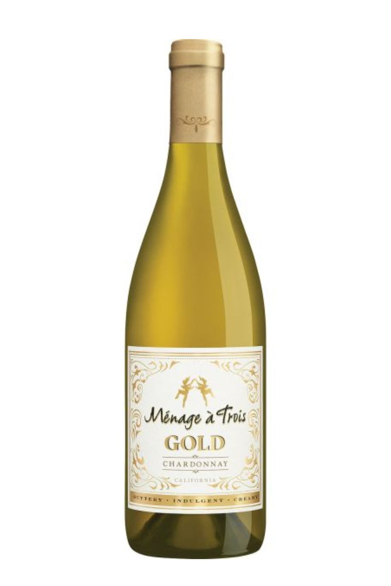 Menage a Trois Gold Chardonnay (750 ml)