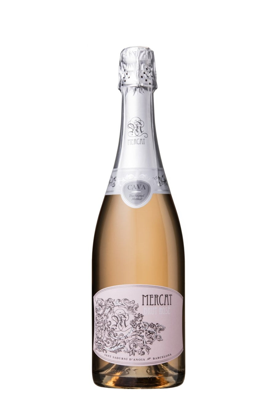 Mercat Brut Rose Cava DO NV (750 ml)