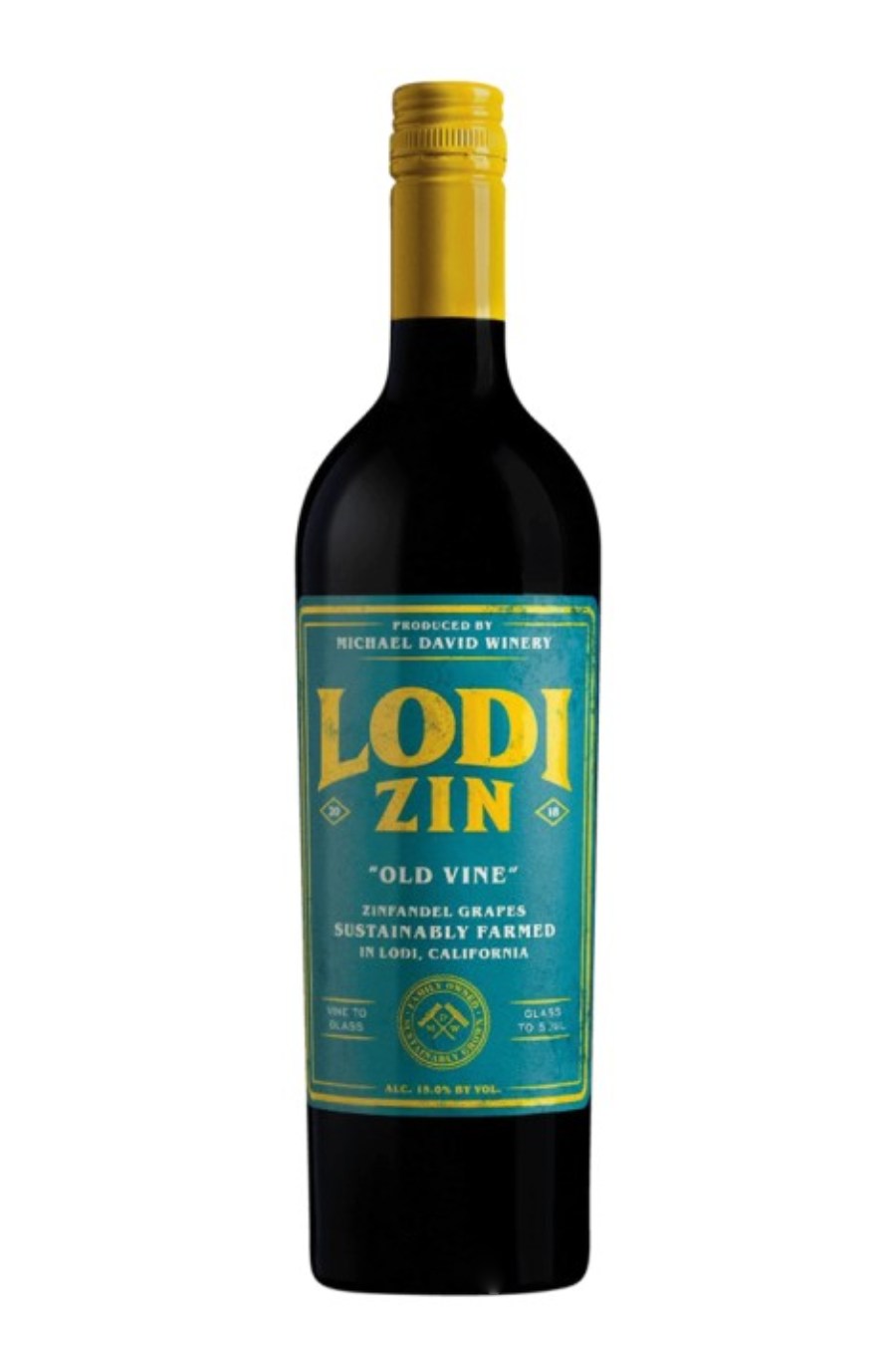 DAMAGED LABEL: Michael David Winery Lodi Zin Old Vine Zinfandel 2021 (750 ml)
