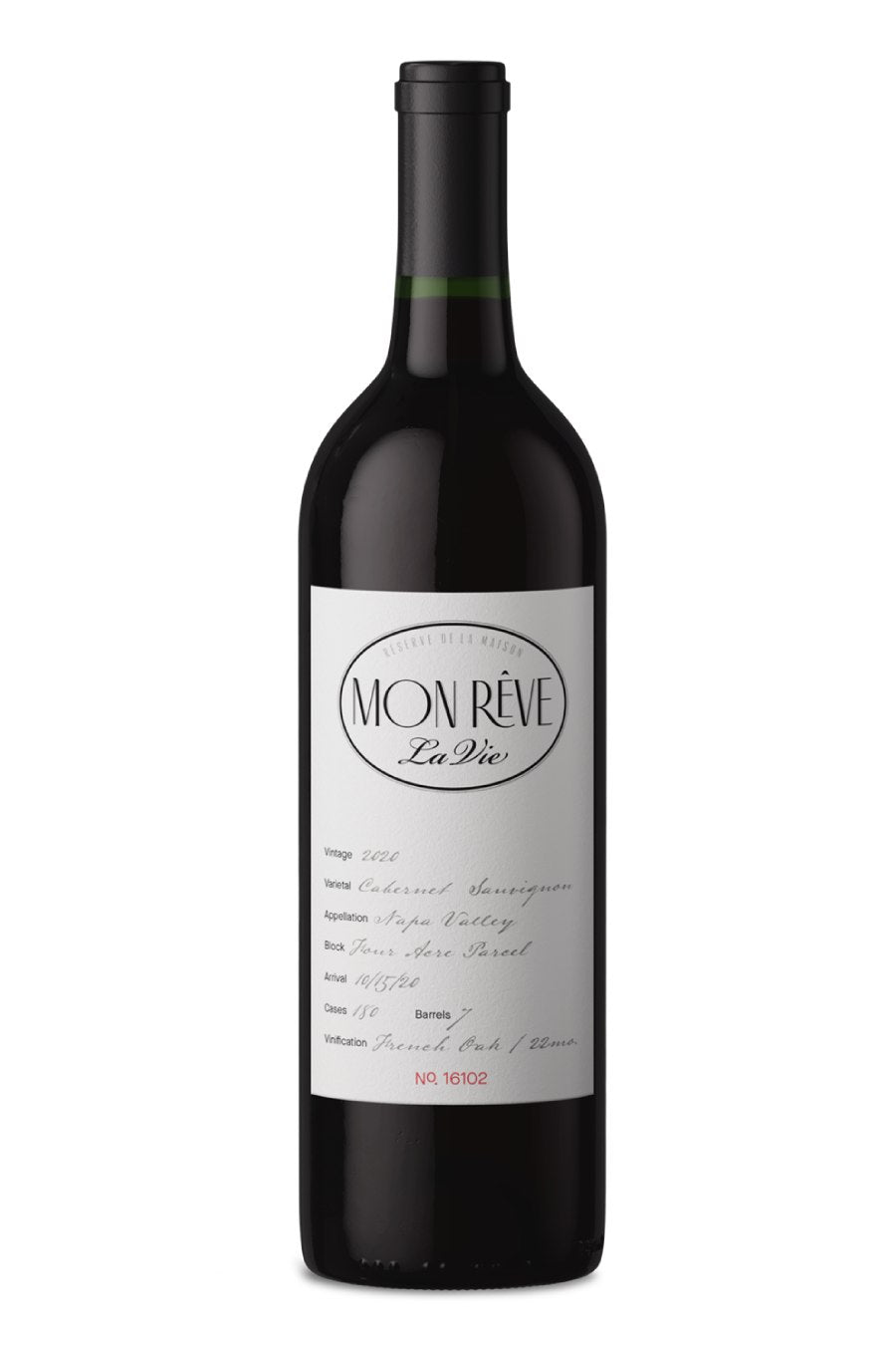 REMAINING STOCK: Mon Rêve La Vie Cabernet Sauvignon 2020 (750 ml)