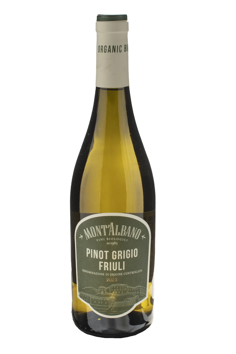 Mont'Albano Organic Pinot Grigio Friuli DOC 2022 (750 ml)