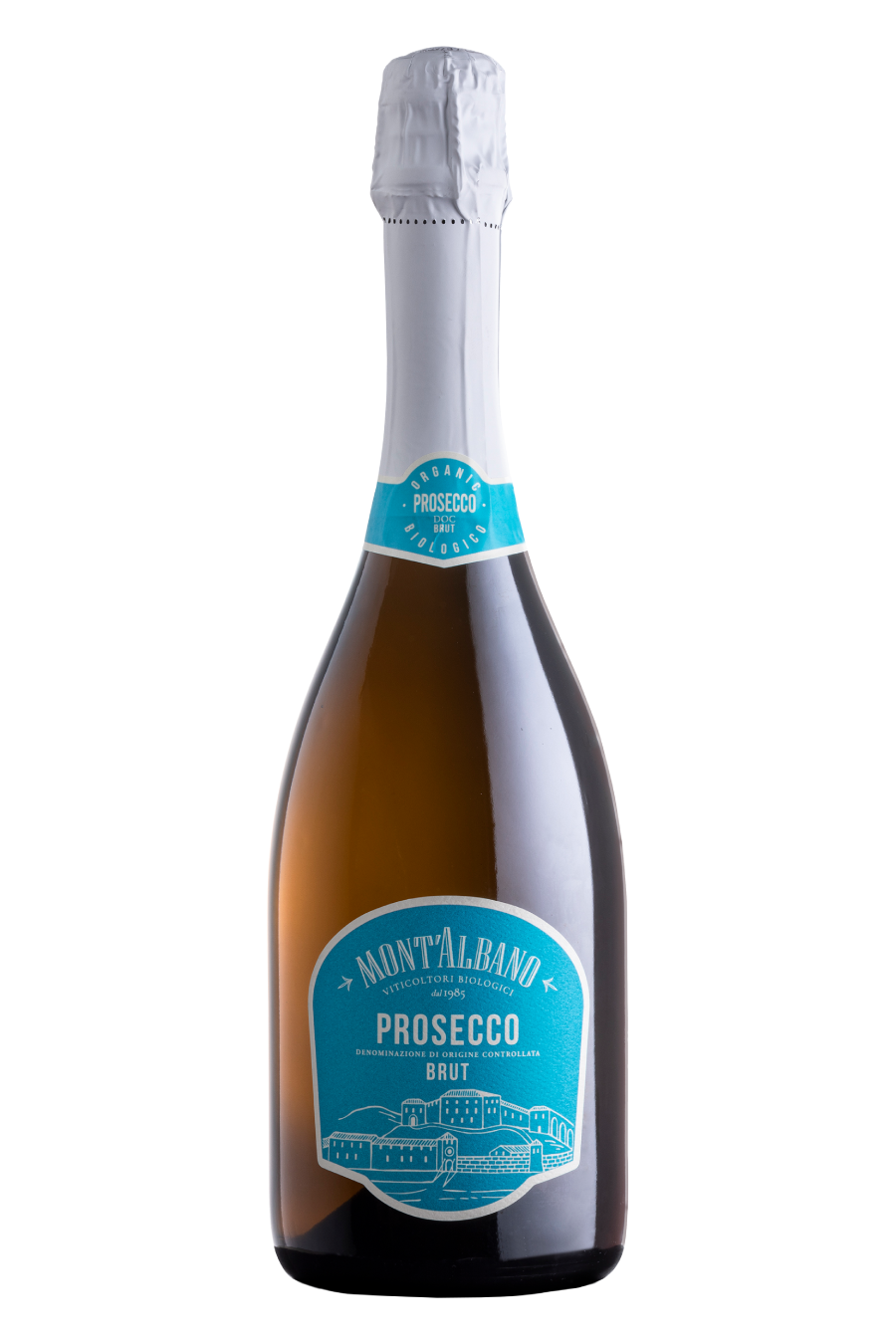 Mont'Albano Organic Prosecco Brut DOC NV (750 ml)