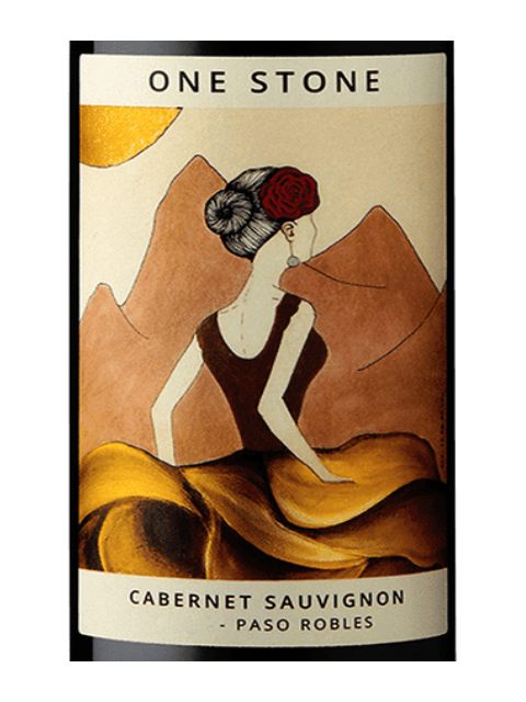 DAMAGED LABEL: One Stone Cellars Cabernet Sauvignon 2023 (750 ml)