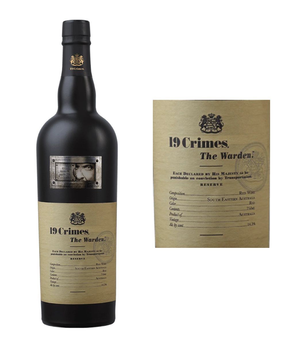 19 Crimes The Warden 2019 (750 ml)