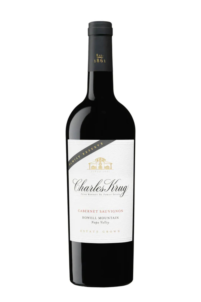 Charles Krug Cabernet Sauvignon Family Reserve Howell Mountain 2019 (750 ml)