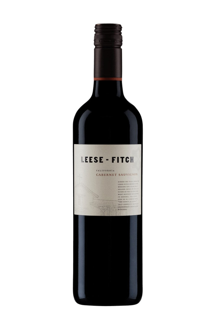 DAMAGED LABEL: Leese-Fitch California Cabernet Sauvignon 2020 (750 ml)